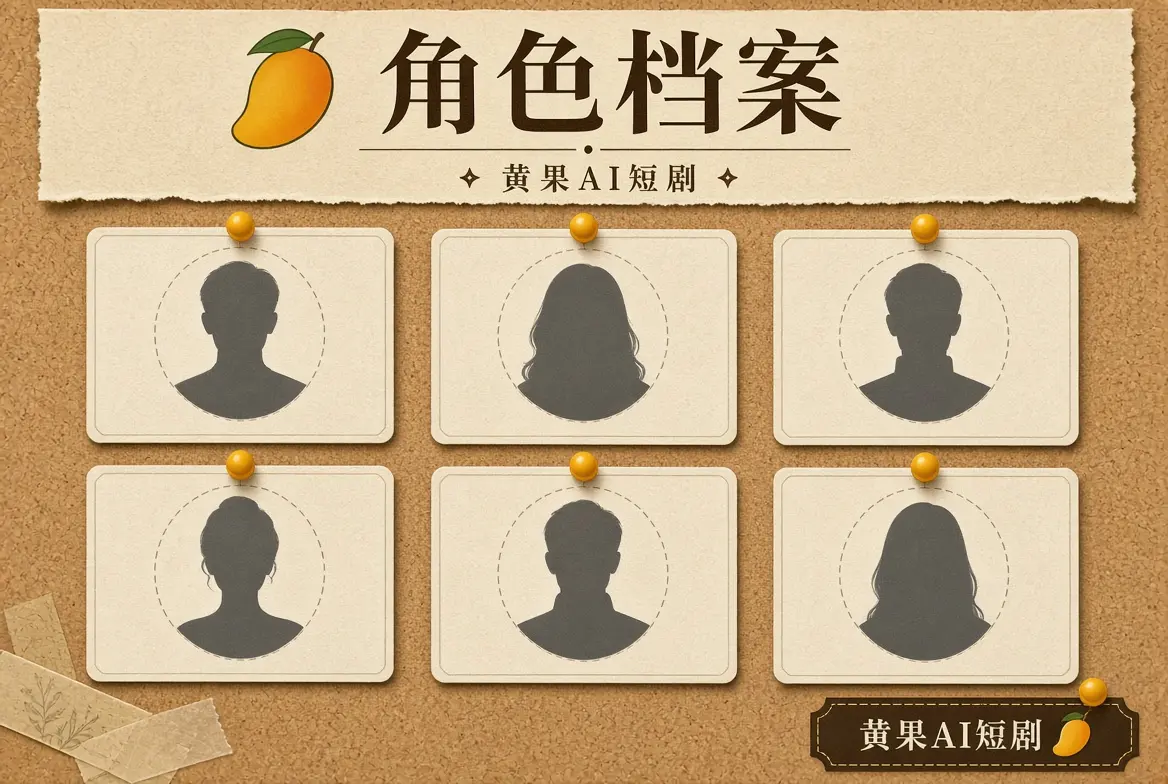 人物不是设定表,而是一连串有原因的行动主题画面